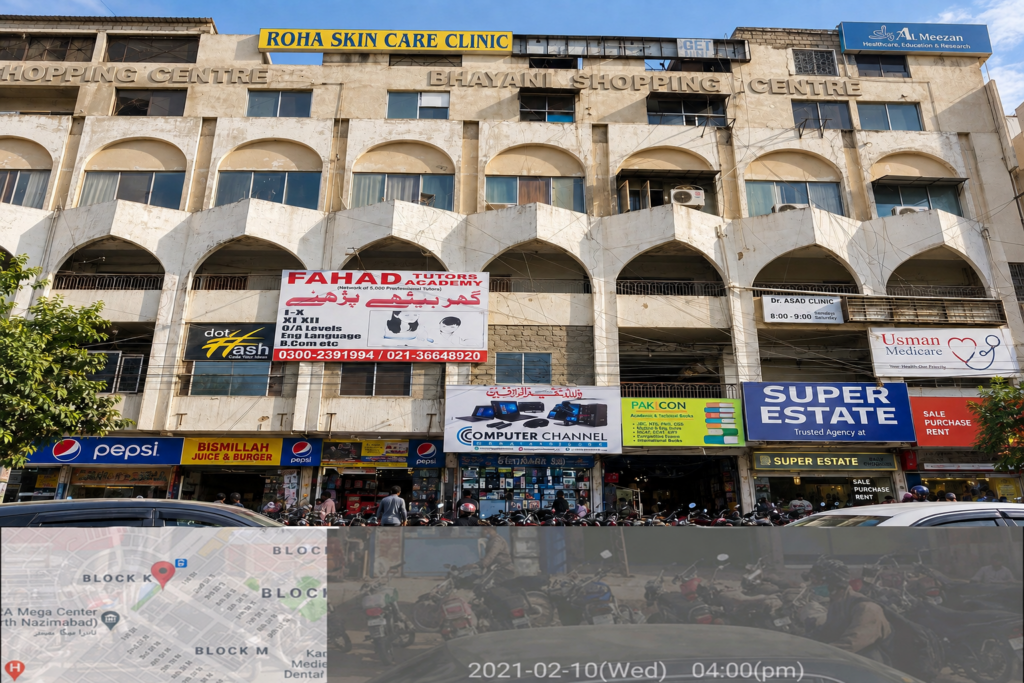 Karachi office at Bhayani Shopping Centre